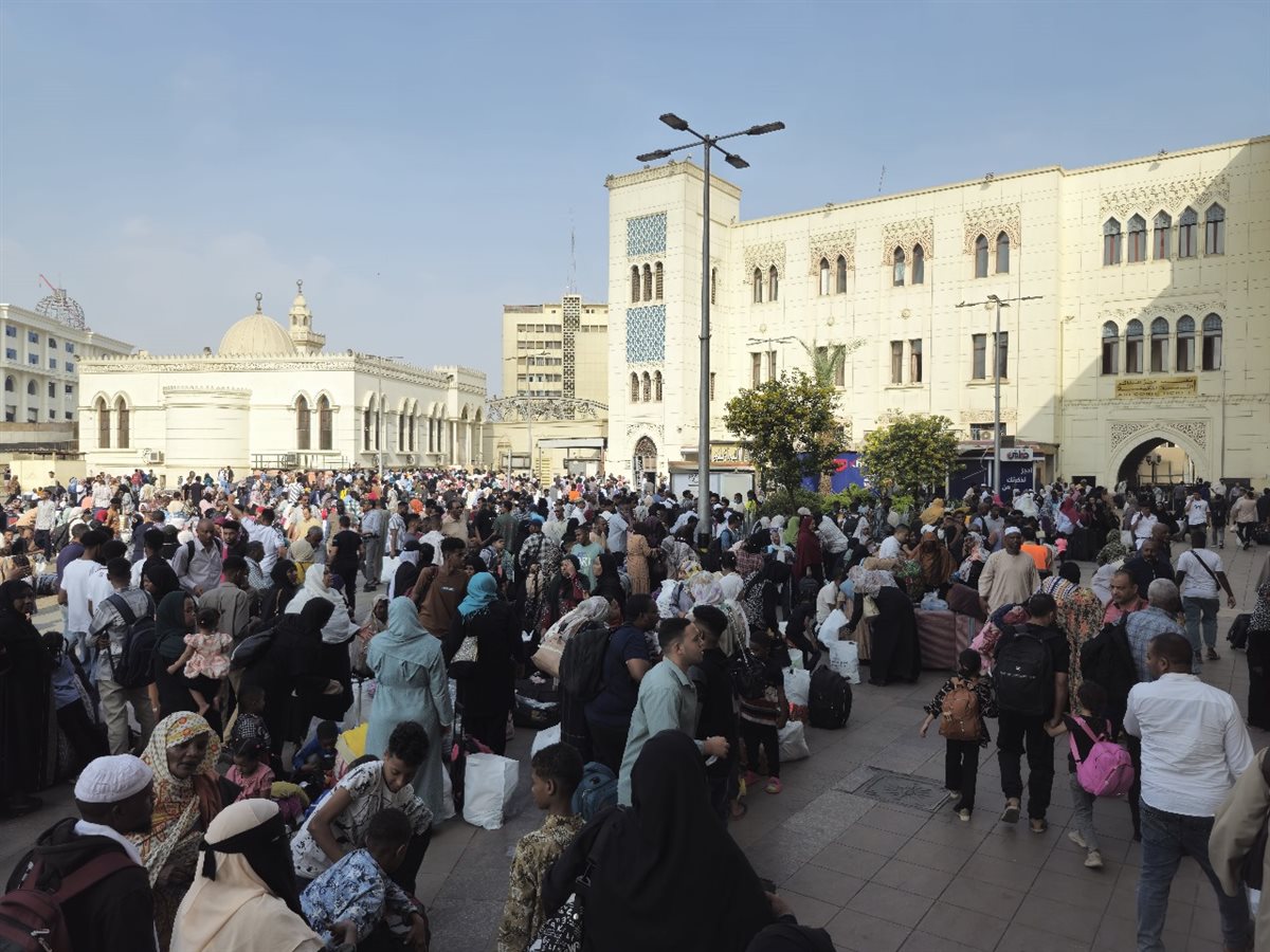 الرحلة العشرين من القطارات المخصصة لمبادرة العودة الطوعية للأشقاء السودانيين المقيمين في مصر