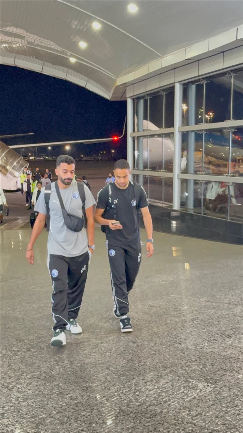 بعثة نادي بيراميدز تصل رواندا لمواجهة الجيش في دوري الأبطال