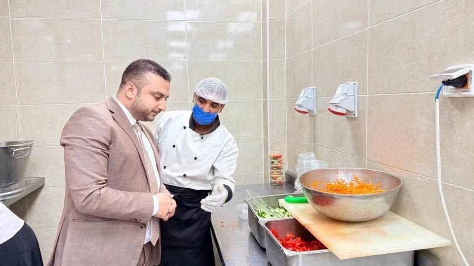 رئيس هيئة الرعاية يتابع التغذية داخل المنشئات الصحية