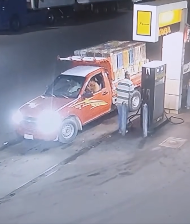 فحص أمني لهروب سائق بسيارته