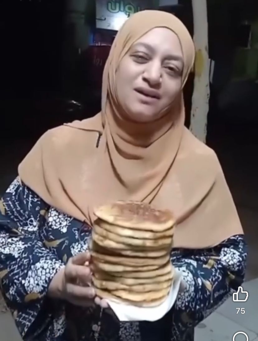 الست سماح صاحبة مشروع حلو وحادق للأكل البيتي 