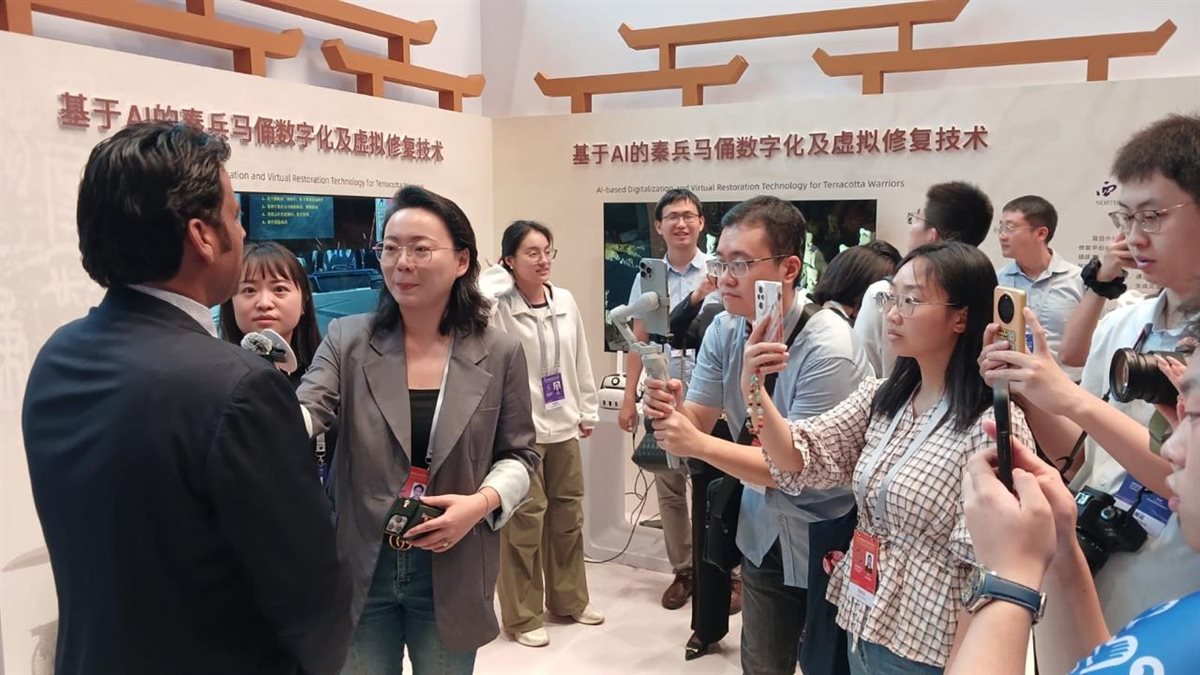  وفد متحف الحضارة