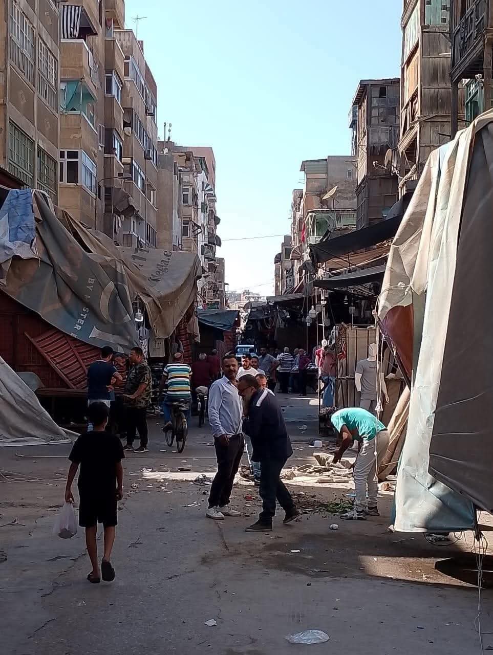 حملات الإشغالات ببورسعيد 