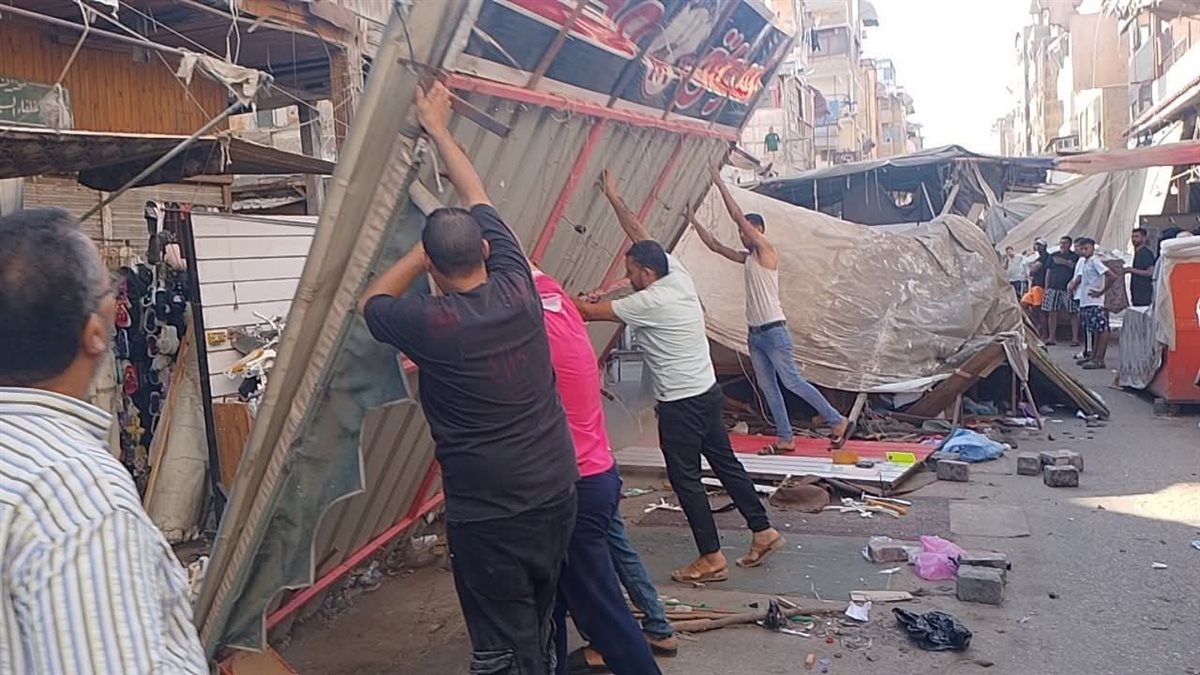 حملات الإشغالات ببورسعيد 