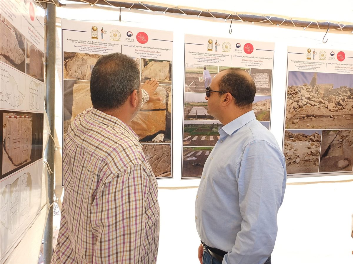 الأمين العام للآثار وجولة تفقدية بالأقصر