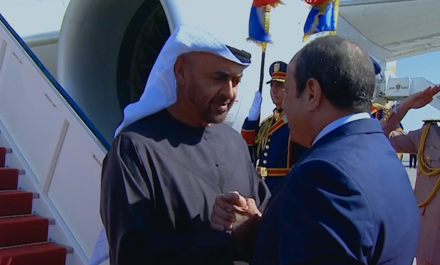 الرئيس السيسي والشيخ محمد بن زايد