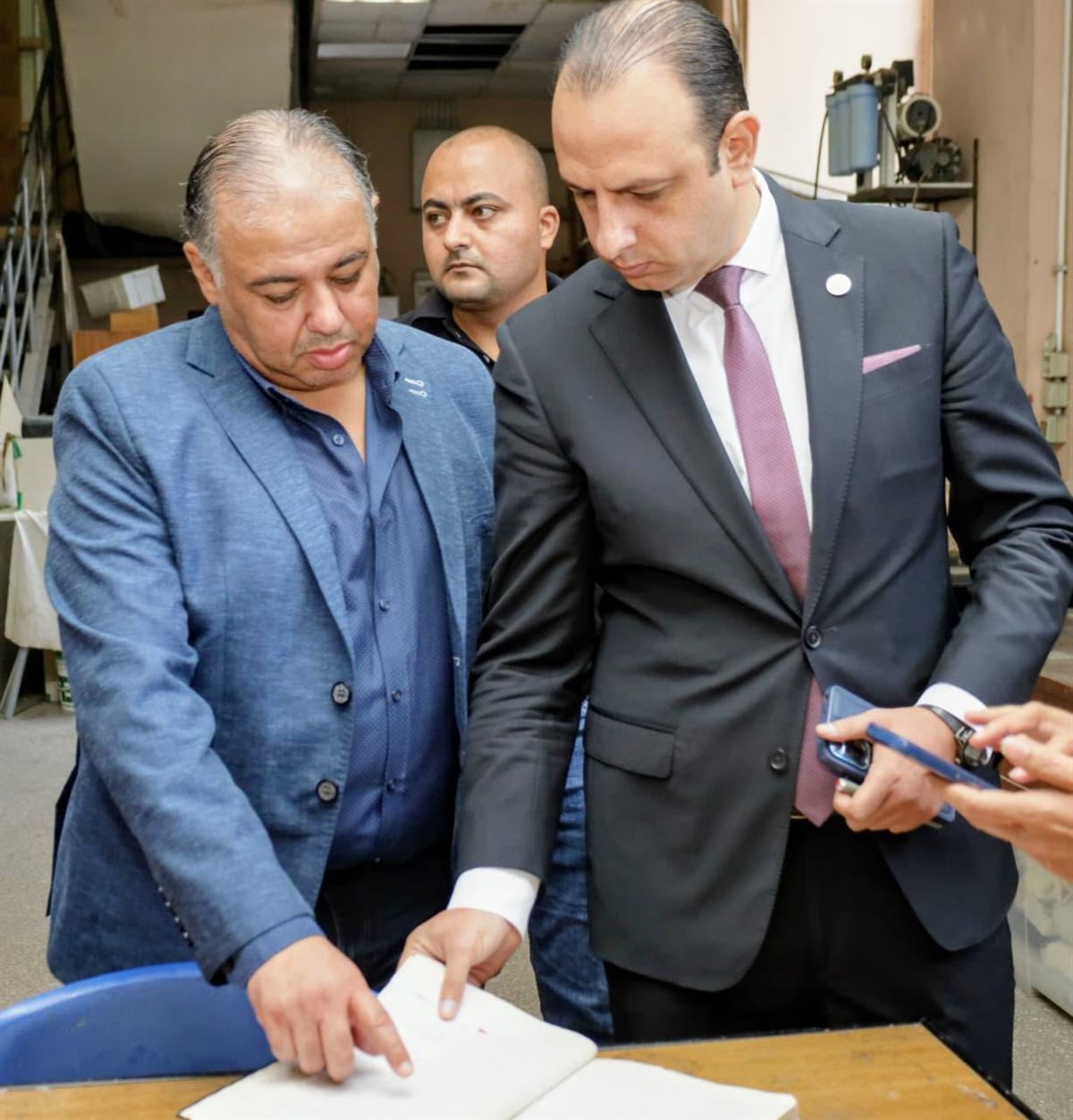 النيابة الإدارية تعاين معمل الترميم بالمتحف المصري بالتحرير 