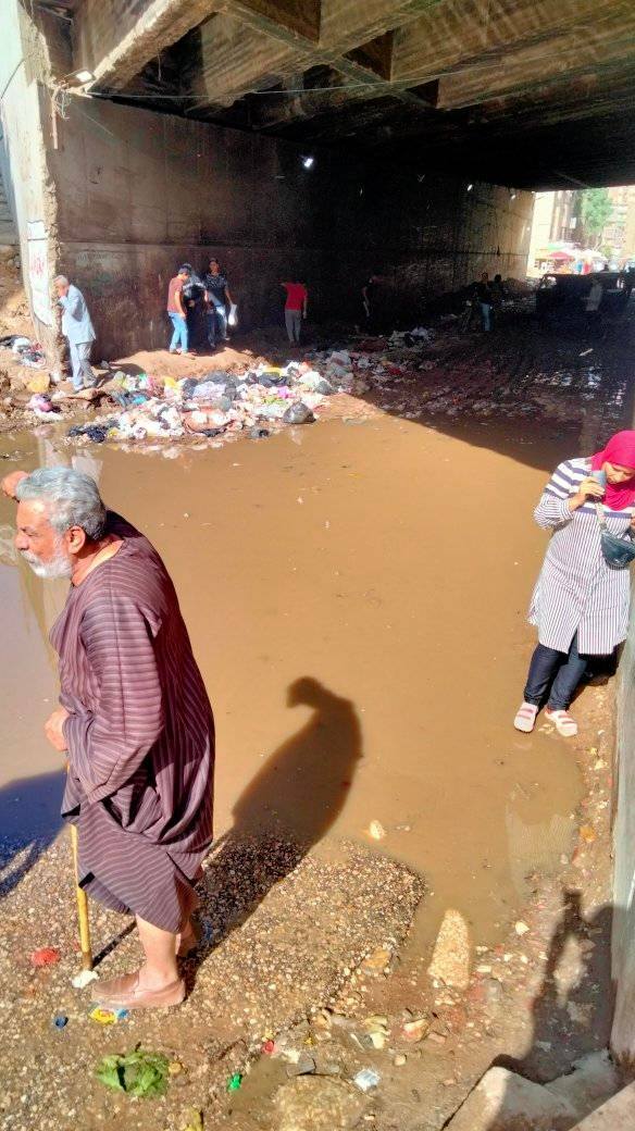 معاناة أهلي الهرم وفيصل من المجاري