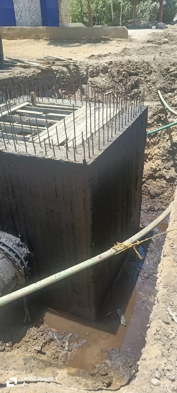 مشروع إحلال وتجديد خط طرد صرف صحي السلخانة