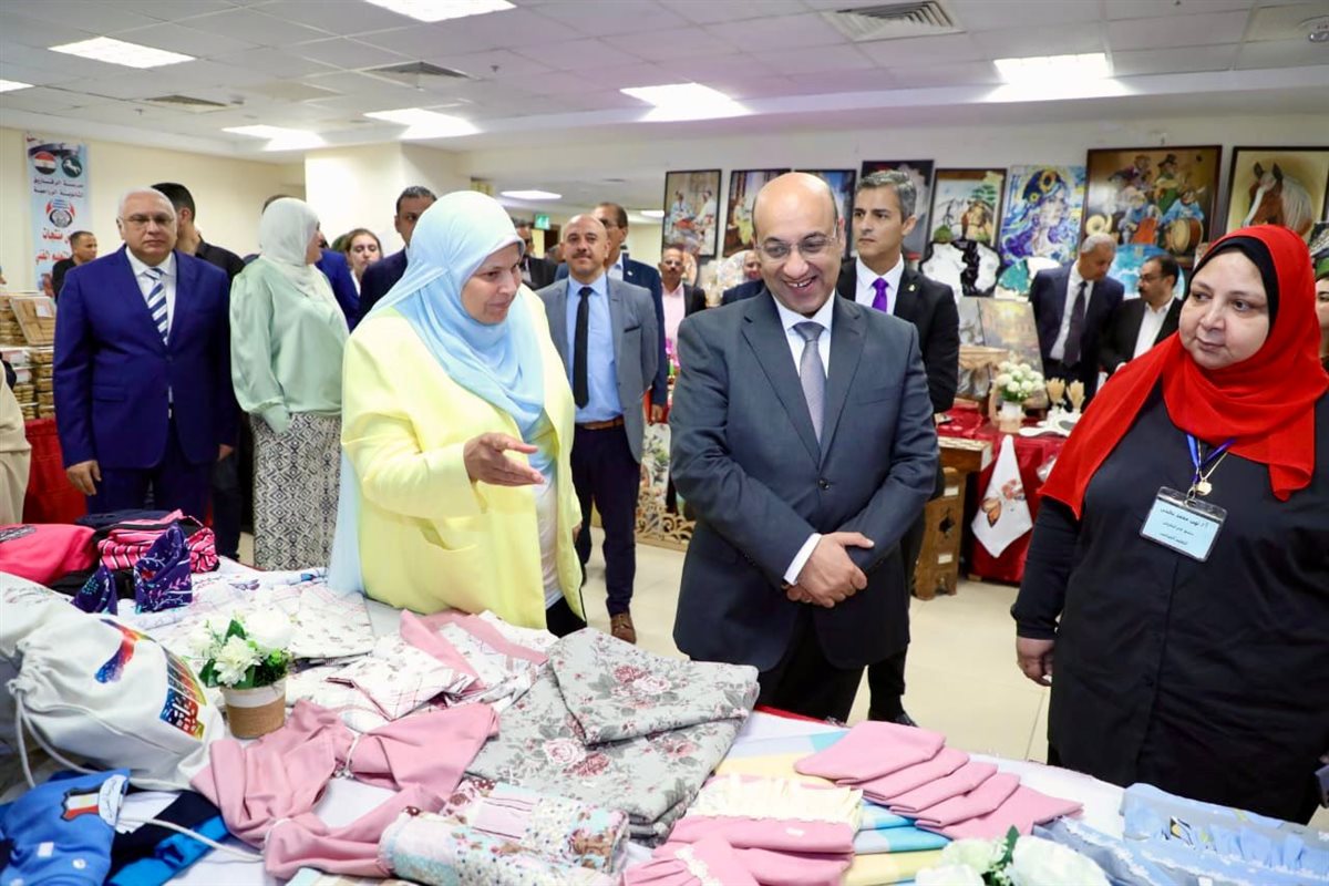  افتتاح معرض منتجات التعليم الفني بالعاصمة الإدارية