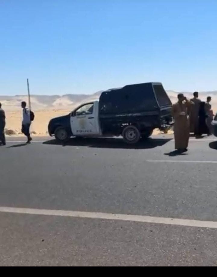 انقلاب سيارة ميكروباص 