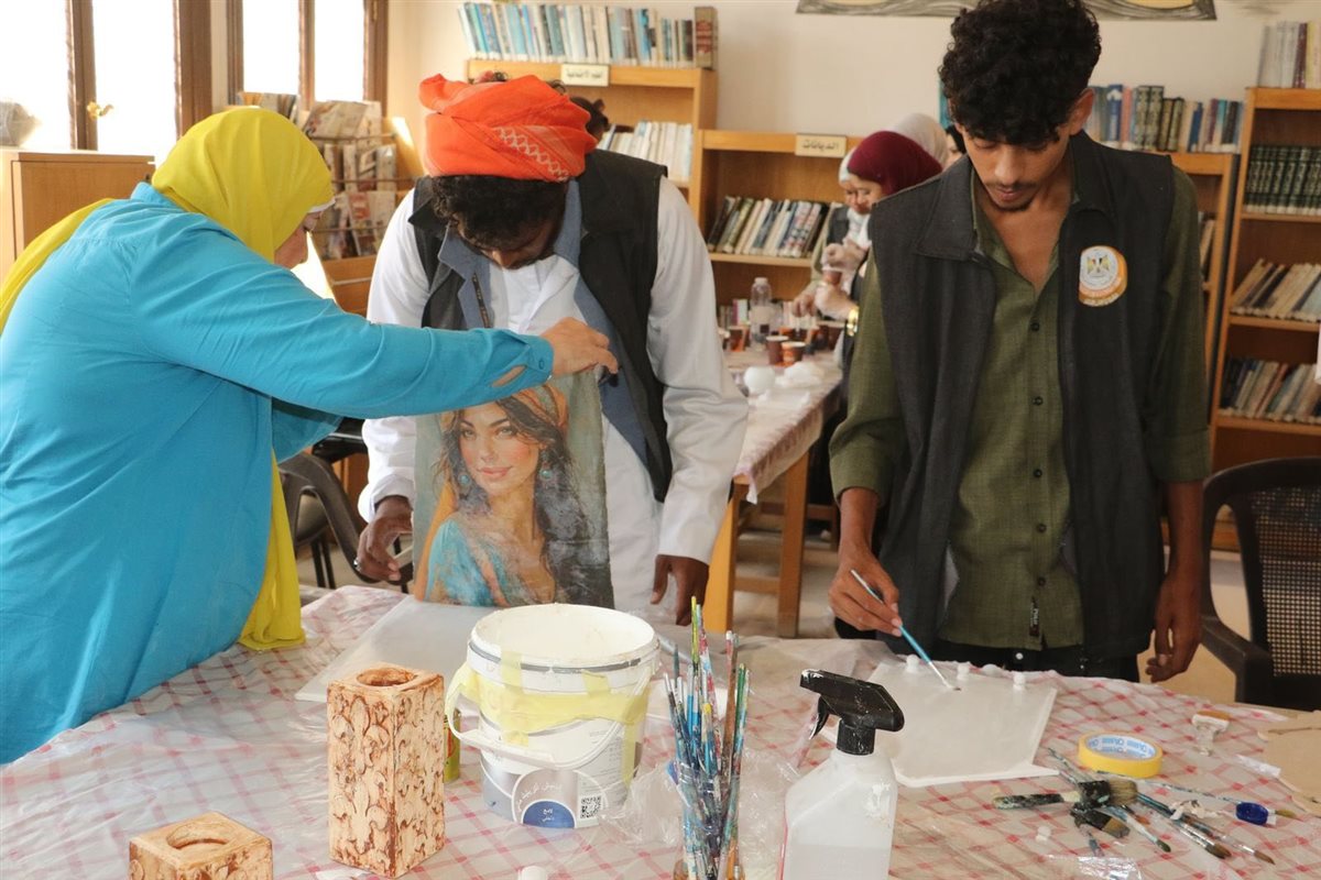 محمية وادي الريان تستقبل شباب الملتقى الثقافي الـ23 ضمن مشروع 