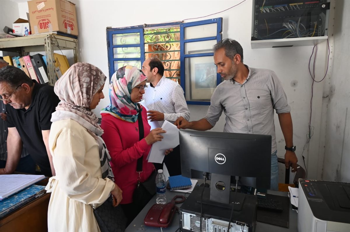 محافظ جنوب سيناء يتفقد مدينة نويبع 