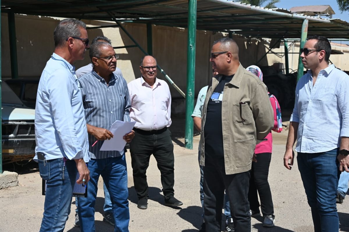 محافظ جنوب سيناء يتفقد مدينة نويبع 