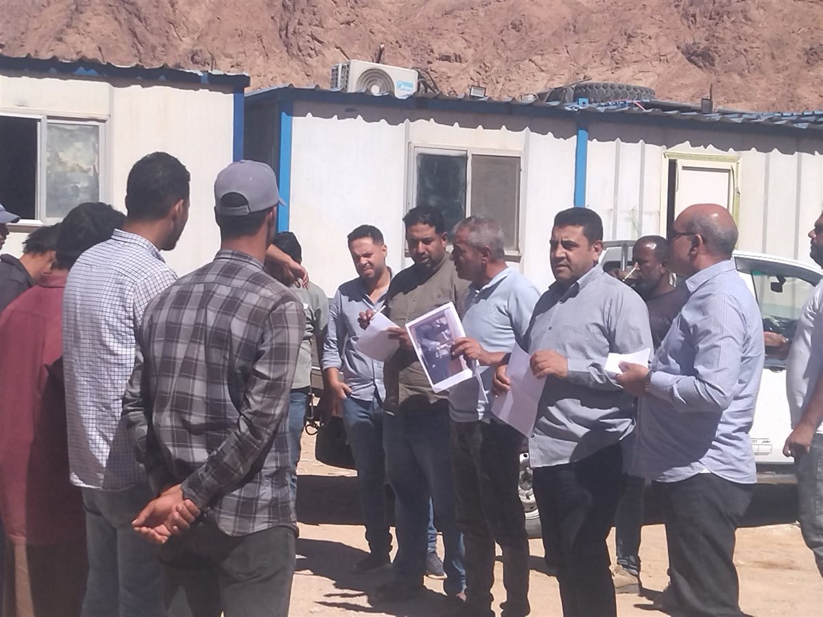 مديرية العمل فى حملة تفتيشية على العمالة الغيرمنتظمة بكاترين