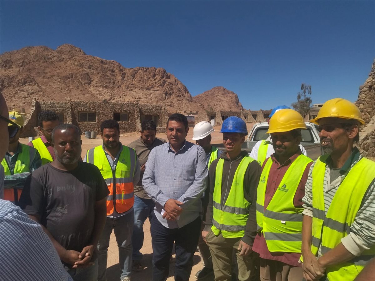 مديرية العمل فى حملة تفتيشية على العمالة الغيرمنتظمة بكاترين