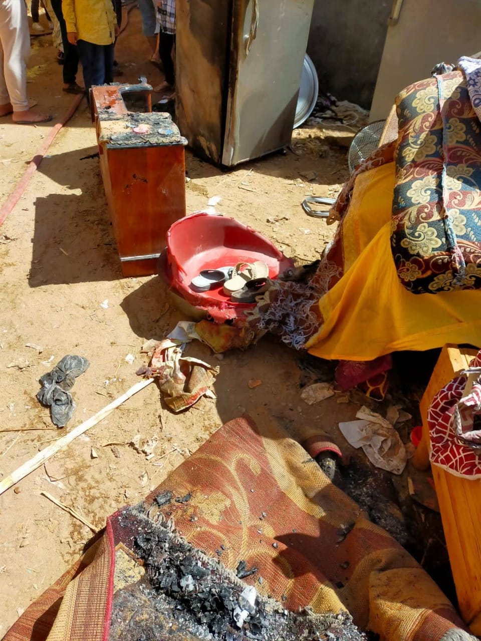 النار كلت المكان 