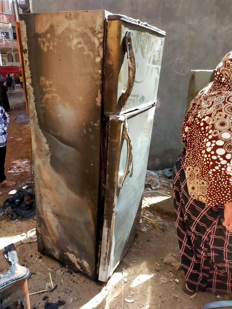 النار كلت العفش 