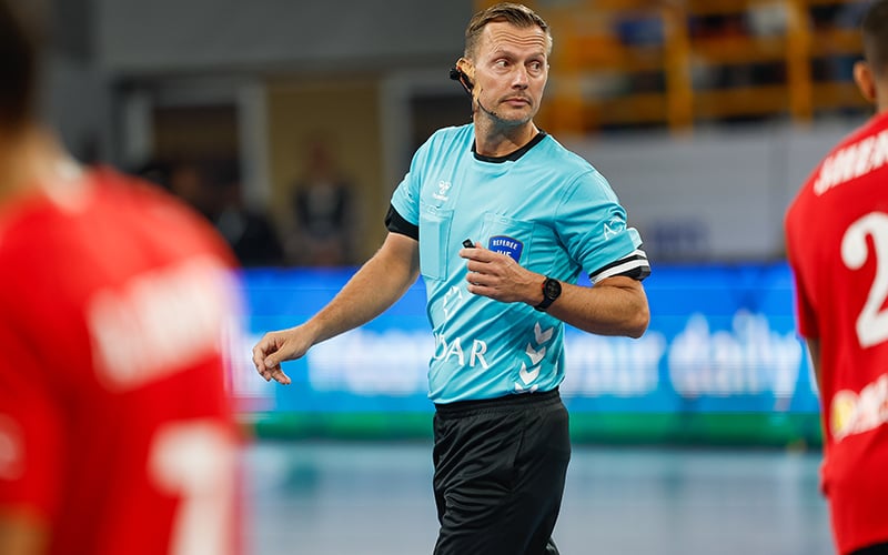 ابتكار تحكيمي جديد في كرة اليد