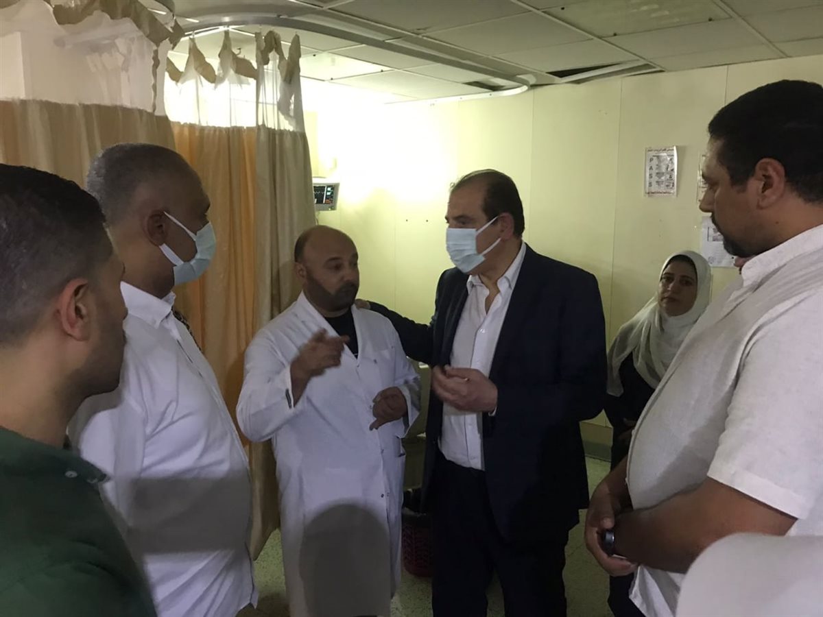 جولة نائب وزير الصحة