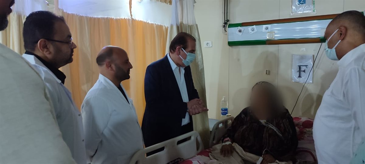 جولة نائب وزير الصحة