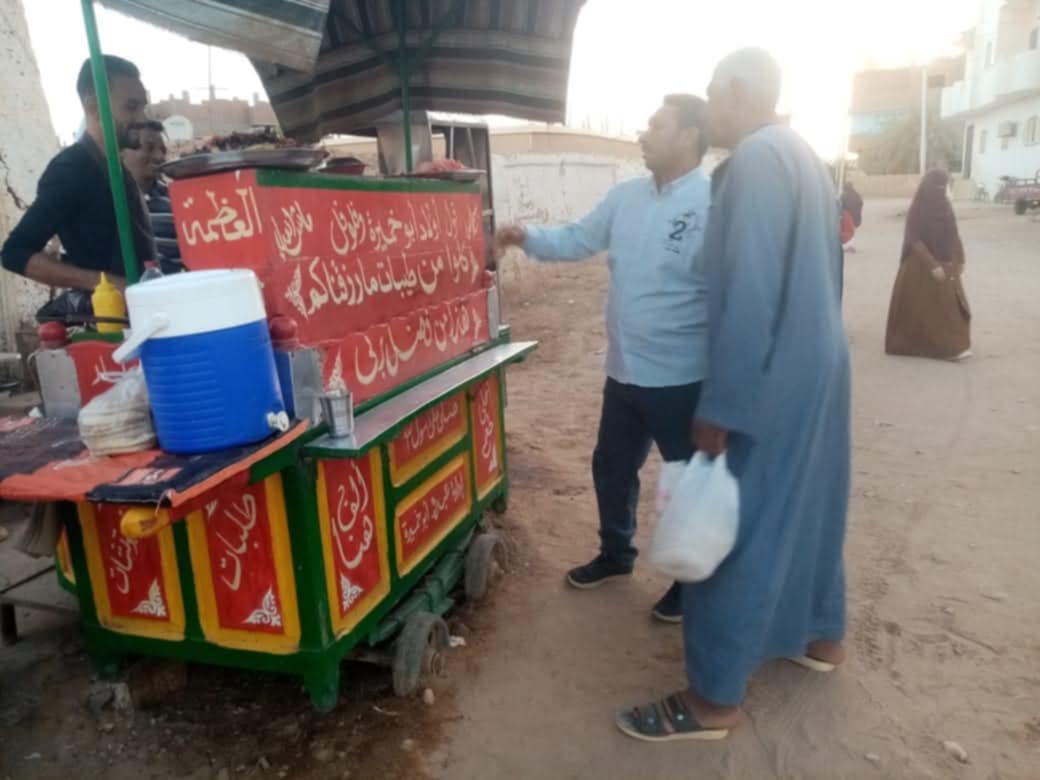 حملات تموينية في الوادى الجديد