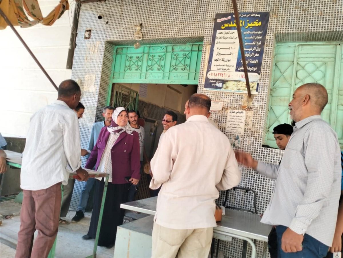 حملات تموينية في الوادى الجديد