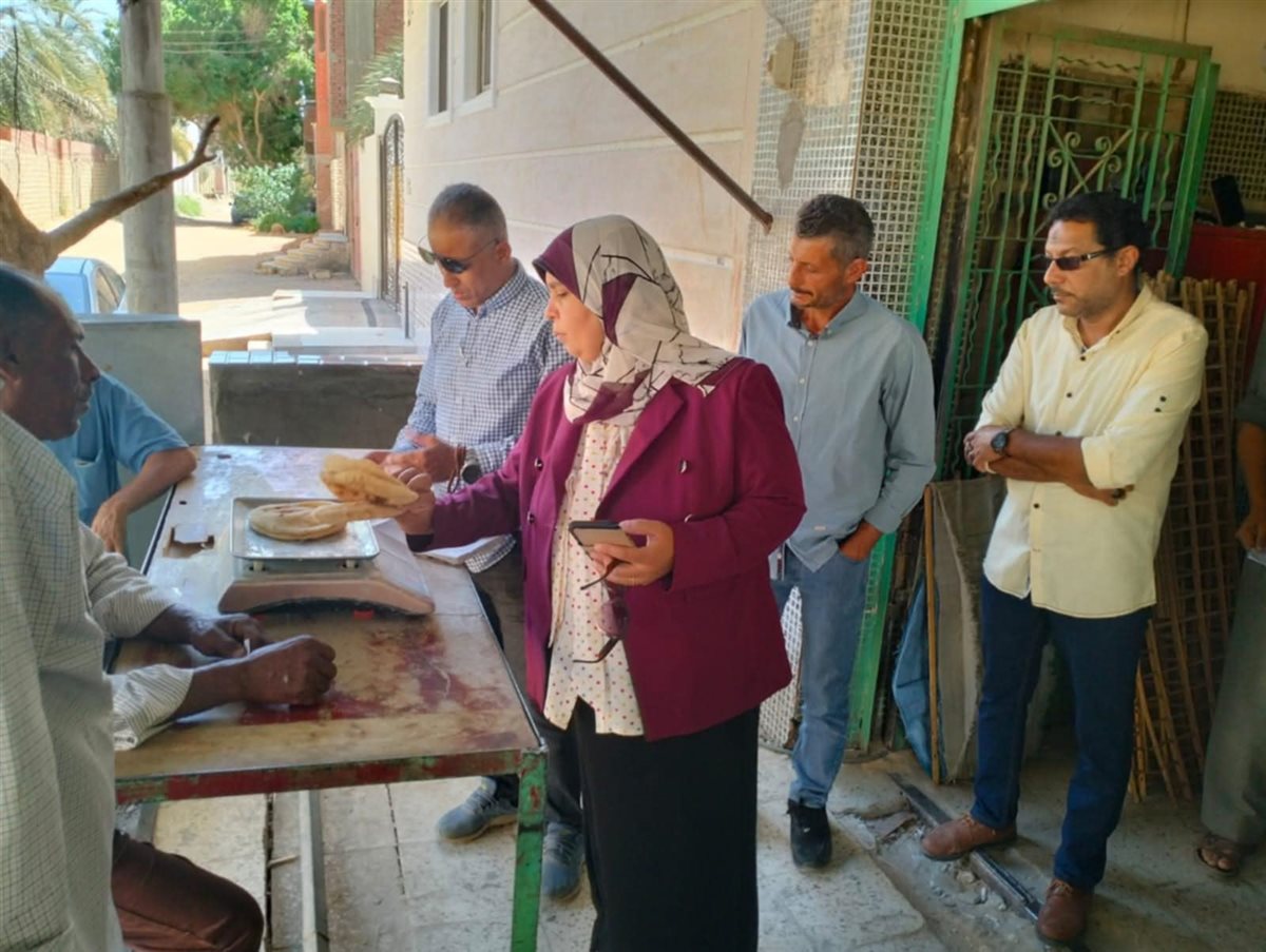 حملات تموينية في الوادى الجديد