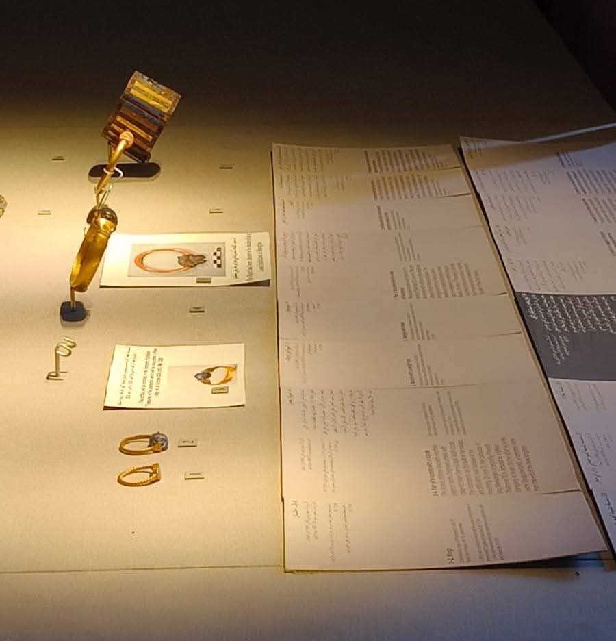 <strong>كنوز تانيس في المتحف المصري بالتحرير </strong>