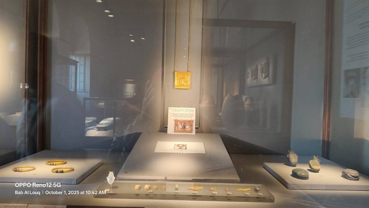 <strong>كنوز تانيس في المتحف المصري بالتحرير</strong>