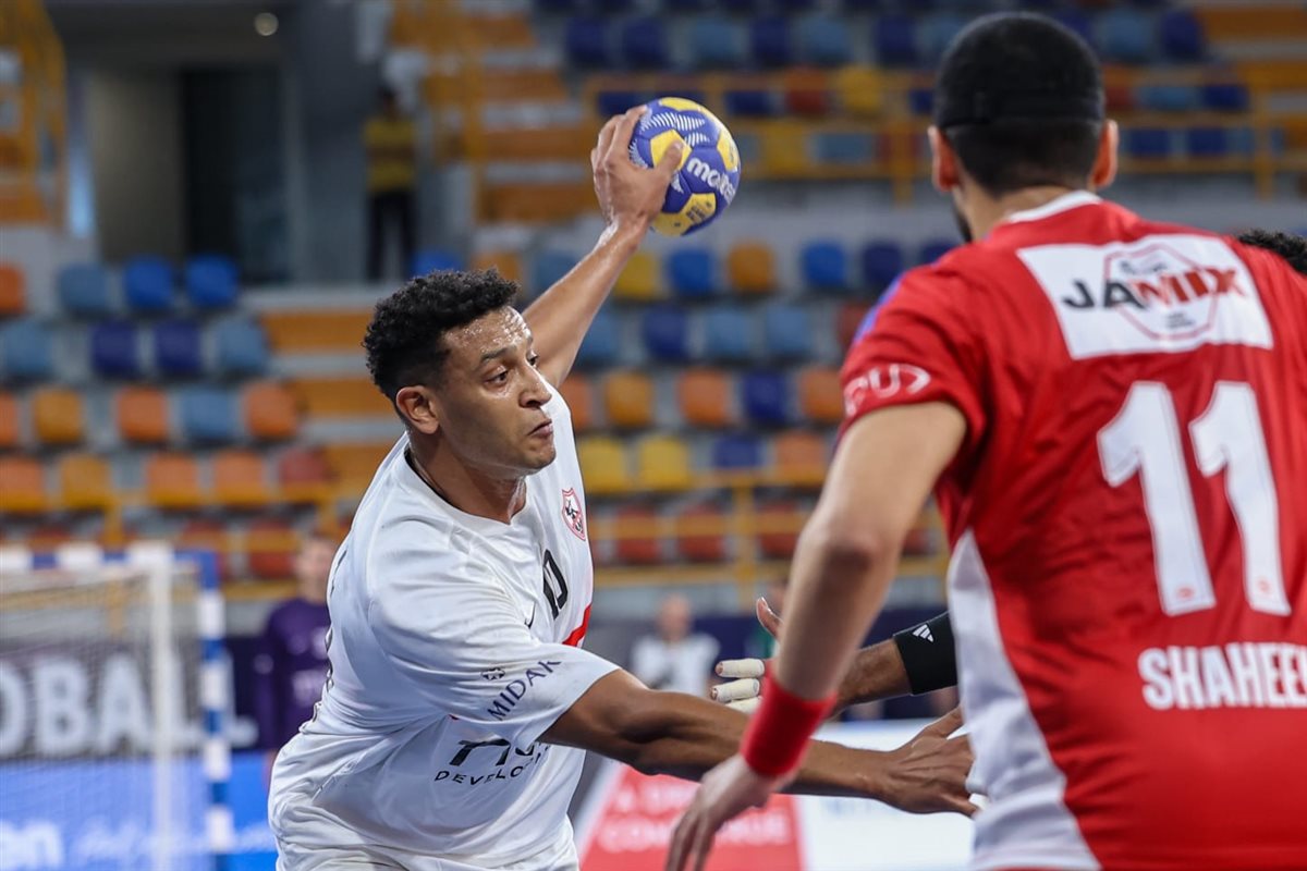 مباراة يد الزمالك والشارقة الإماراتي (7)