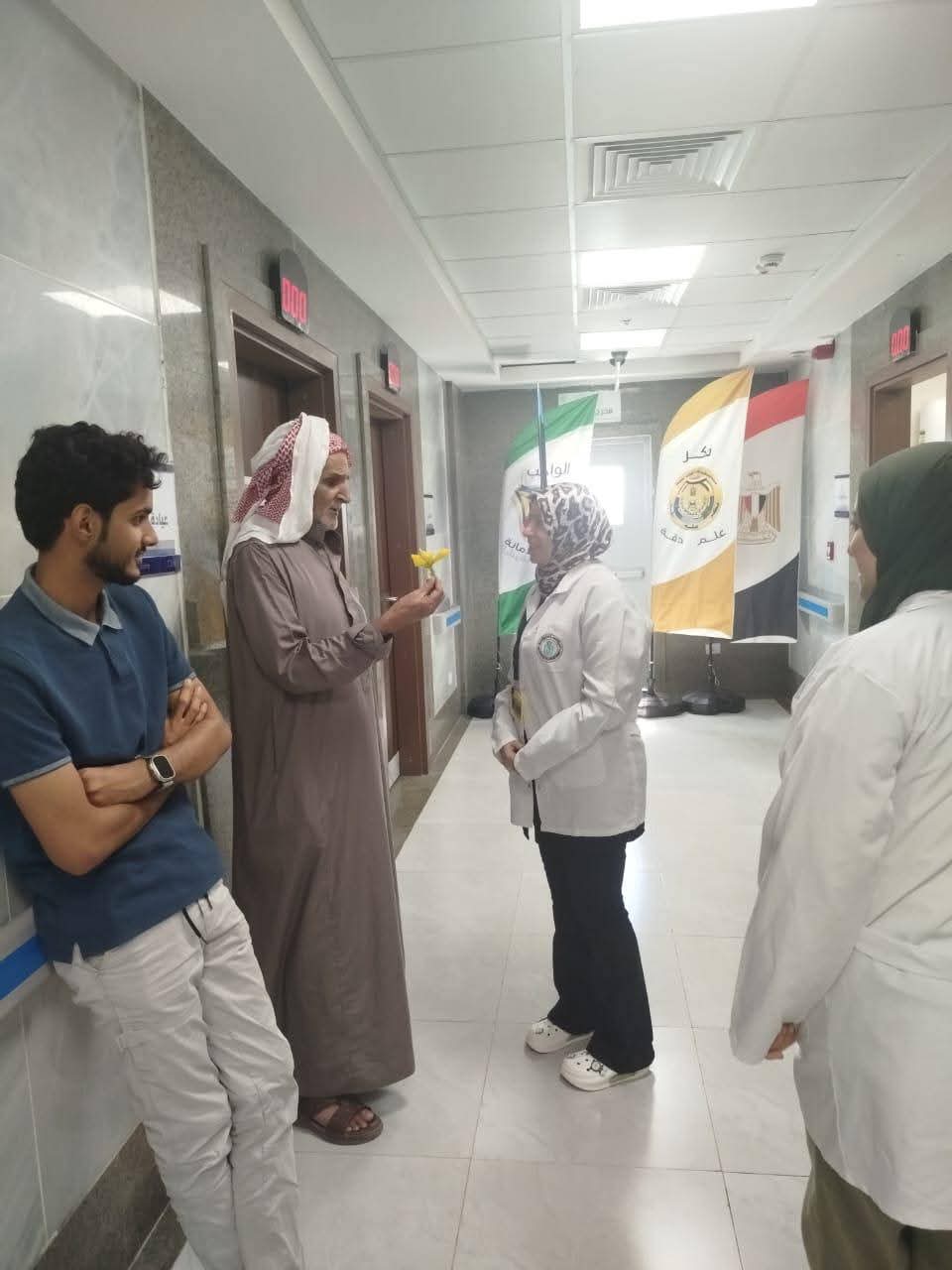 الرعاية الصحية  بجنوب سيناء تحتفل  باليوم العالمي لكبار السن