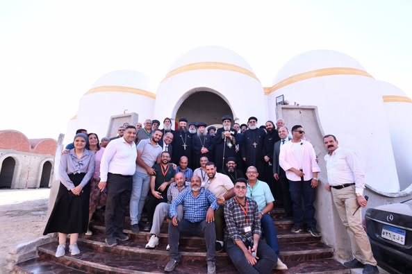 <strong>وضع حجر أساس مستشفى الخليقة الجديدة بأسيوط بيد البابا تواضروس</strong>