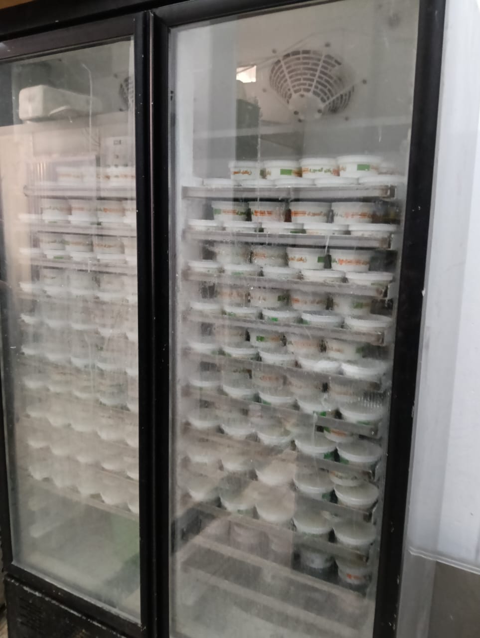 ثلاجة لتصنيع الألبان 