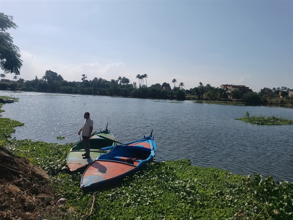 متابعة ميدانية للقرى الواقعة على فرع النيل بإيتاي البارود