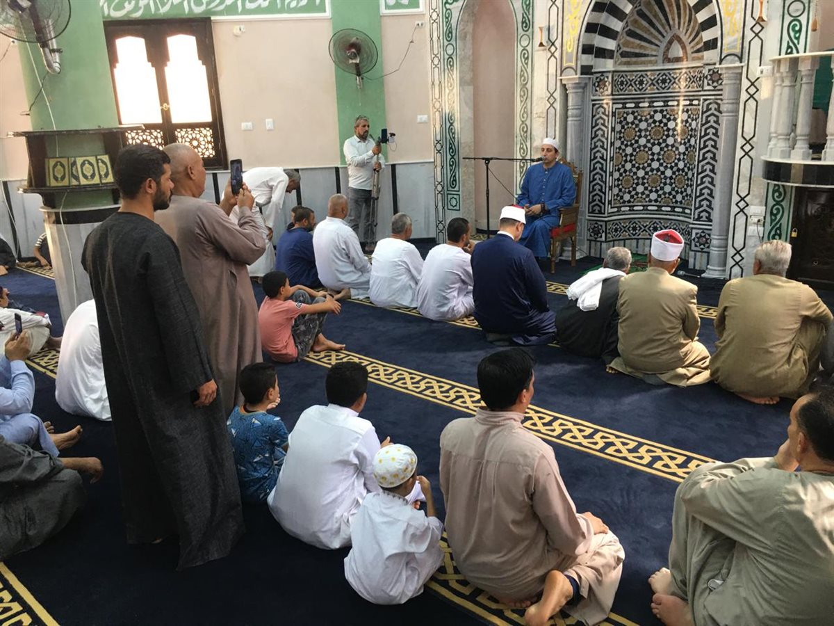 أوقاف الفيوم تفتتح مسجدين