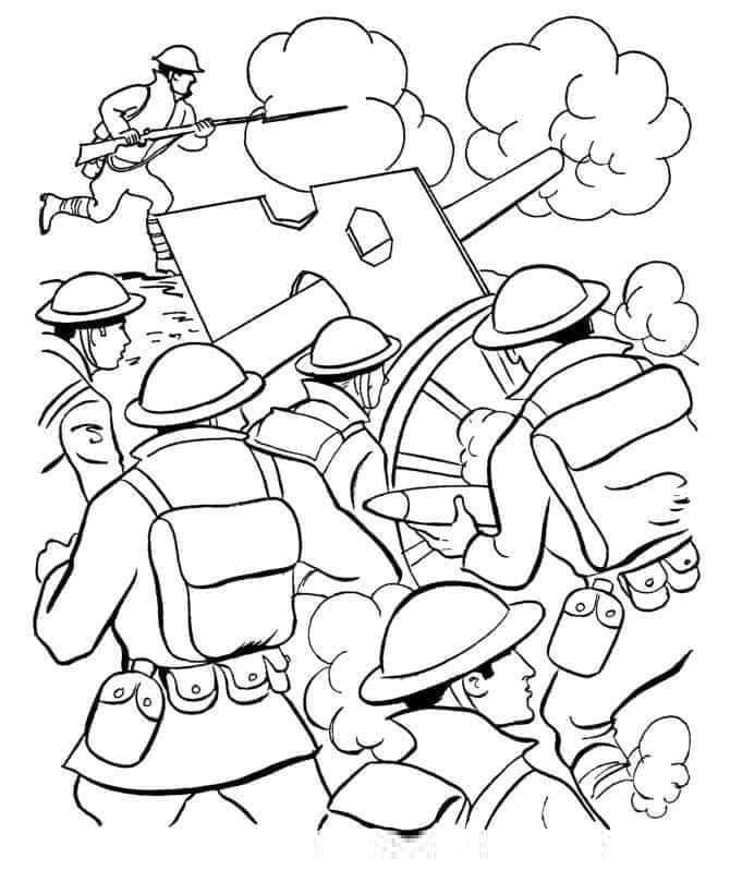 رسم حرب أكتوبر بالرصاص