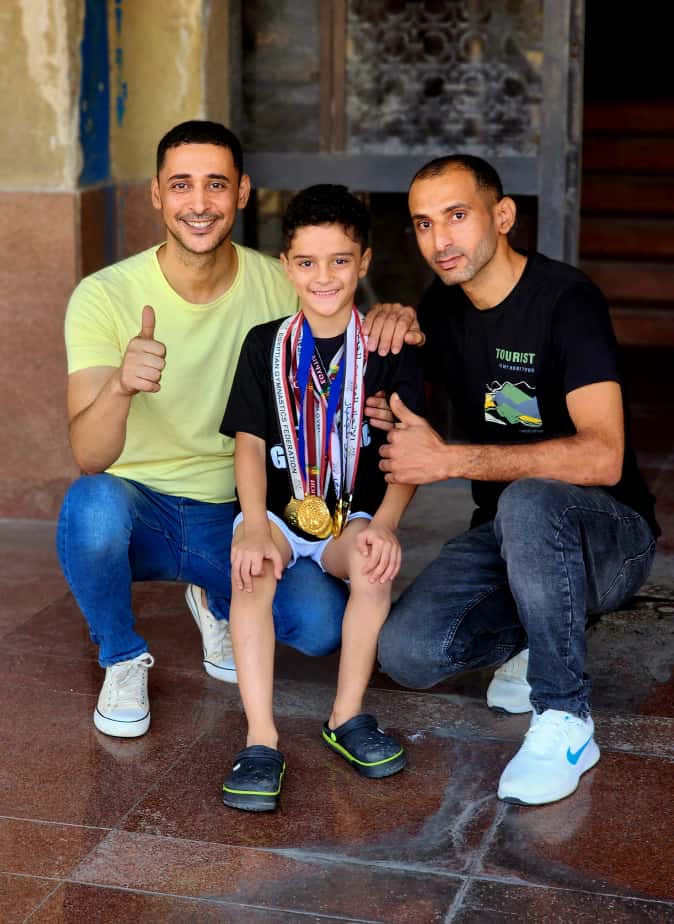 إلياس حجاج يحصد ذهبية بطولة كأس مصر للجمباز تحت 9 سنوات