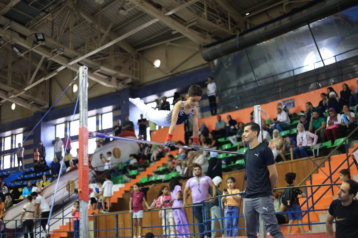 إلياس حجاج يحصد ذهبية بطولة كأس مصر للجمباز تحت 9 سنوات