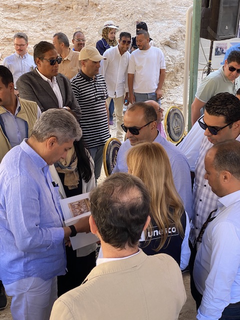 افتتاح مقبرة امنحتب&nbsp;