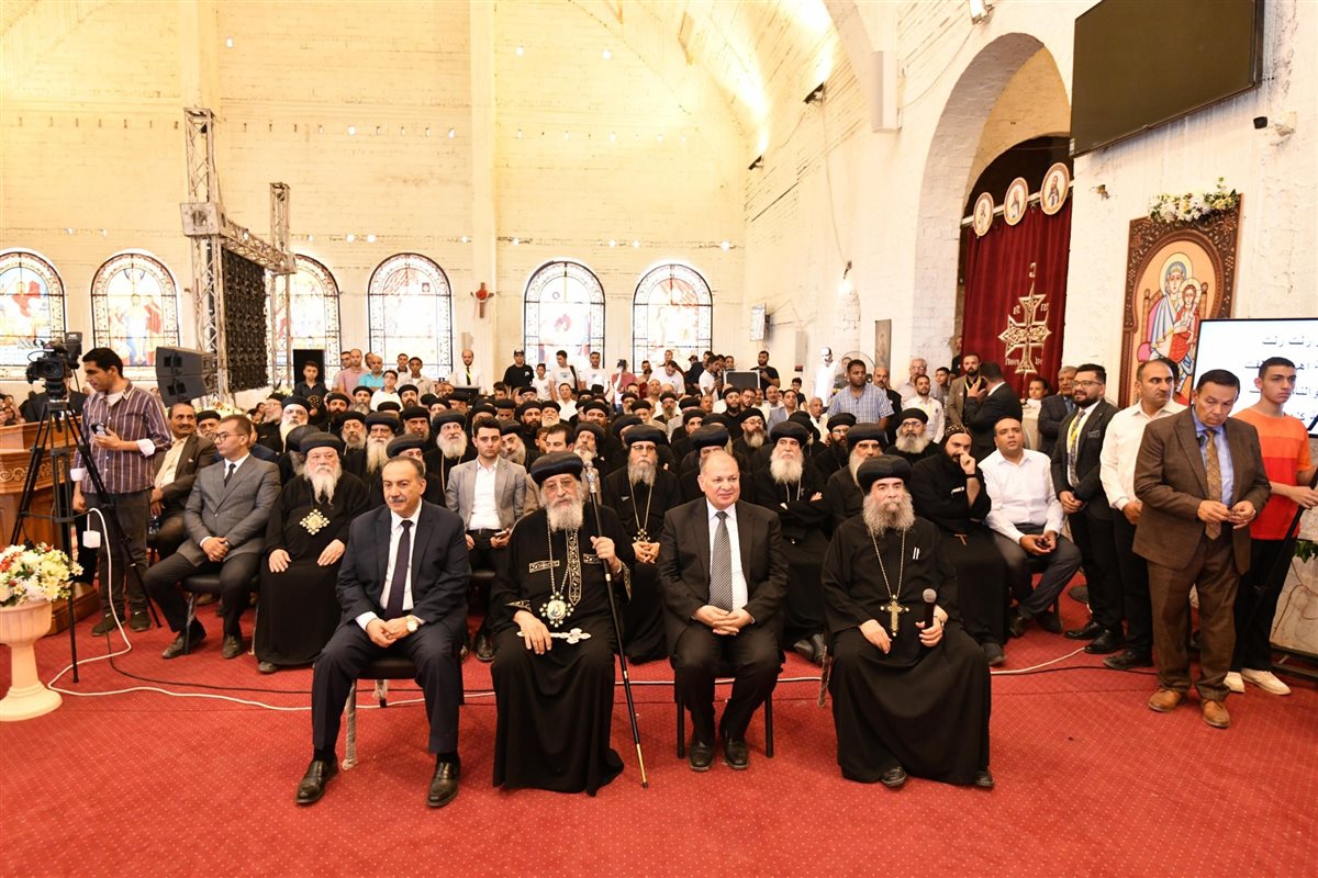 البابا تواضروس يزور كنيستين وافتتاح مدرسة جديدة