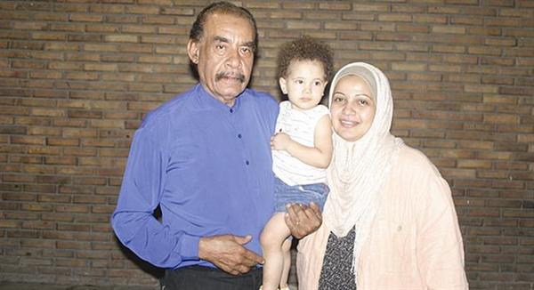 الراحل سمير محمد علي وابنته الراحلة