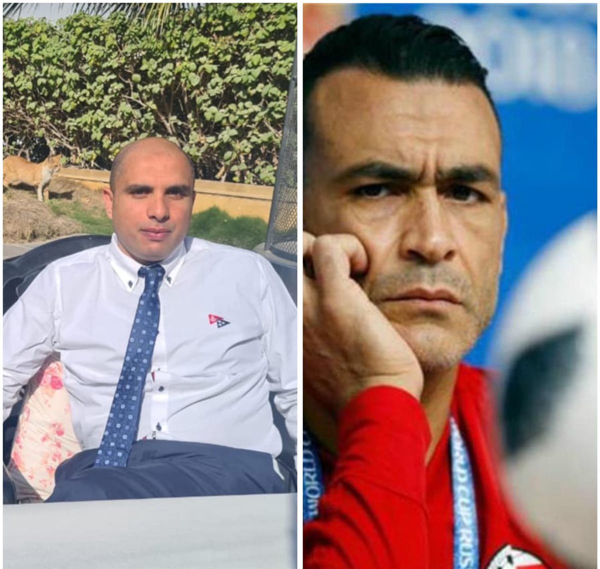 عصام الحضري ومحامي ضحية العقر 