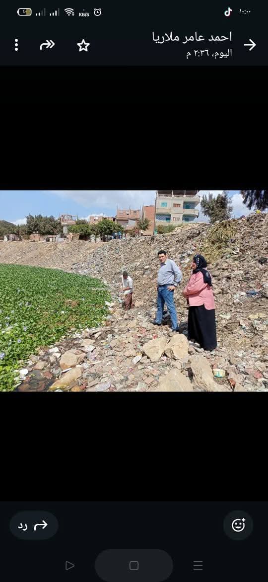 تعامل صحة المنوفية في جزي بالمنوفية بعد ارتفاع منسوب النيل 