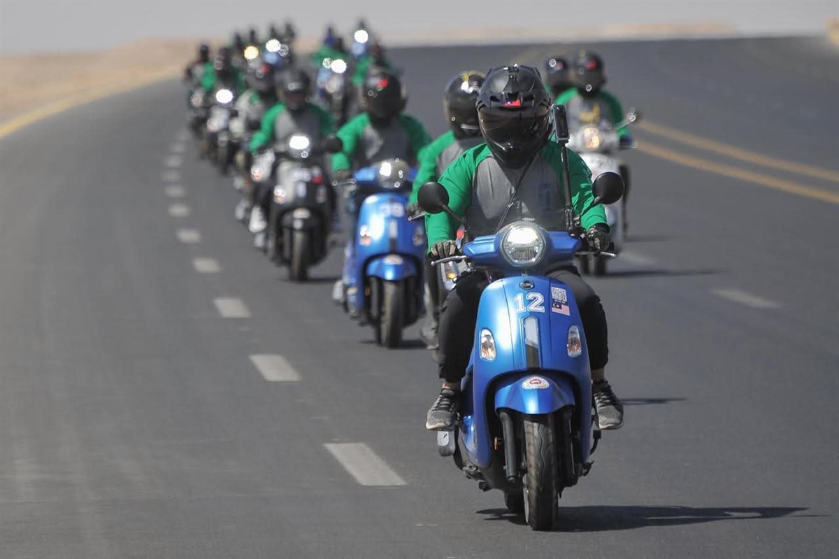 رالي تحدي عبور مصر يصل الوادى الجديد