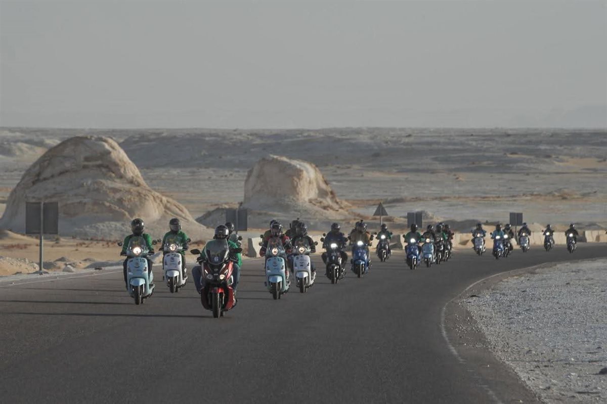 رالي تحدي عبور مصر يصل الوادى الجديد