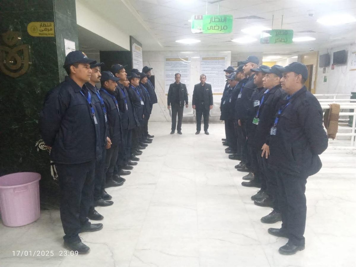 تدريبات أمنية وإنضباط داخل مستشفيات هيئة الرعاية بالأقصر