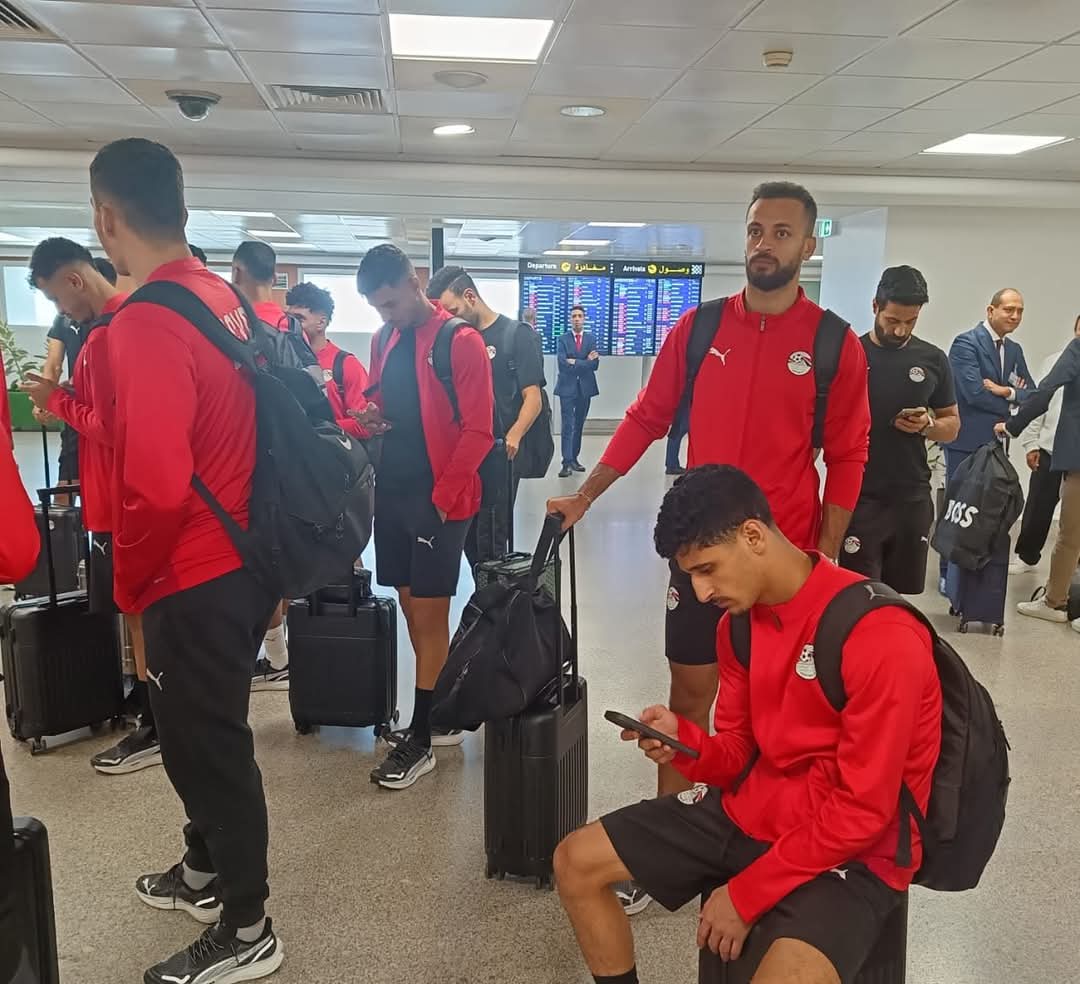 وصول بعثة منتخب مصر المشارك في كأس العرب إلى المغرب