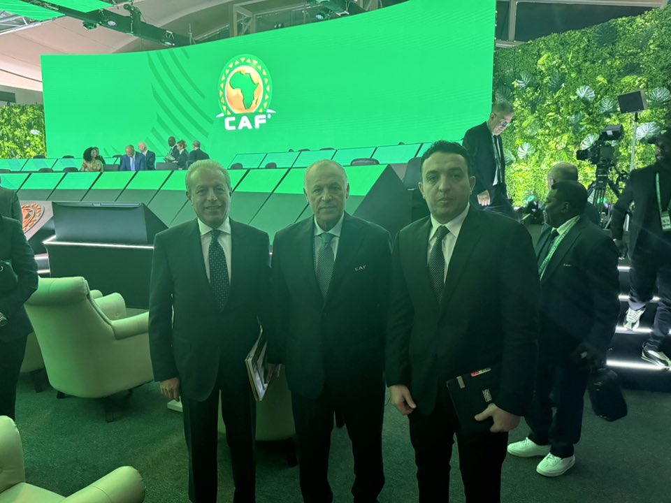 وفد اتحاد الكرة في عمومية كاف (3)