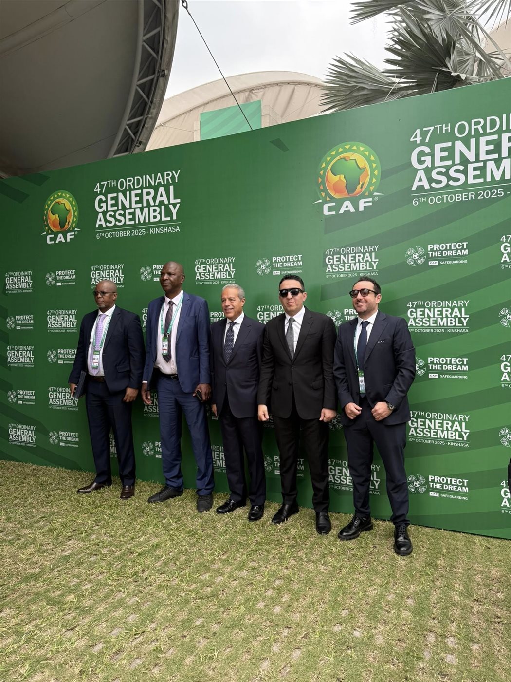 وفد اتحاد الكرة في عمومية كاف (5)